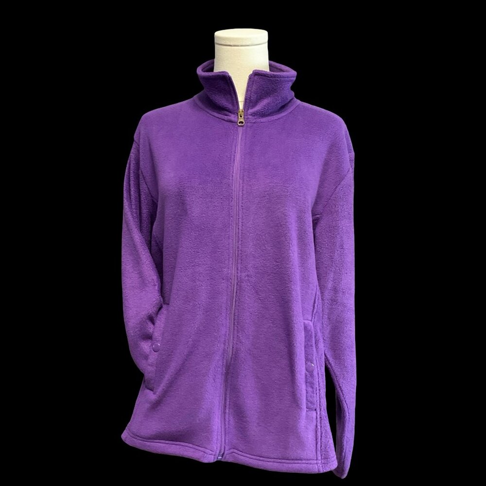 Purple Fleece Jacket